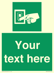 Custom Light Switch Sign